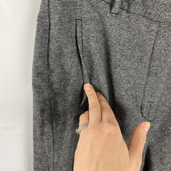 Aritzia Wilfred Effortless Wool-Cashmere-Blend Dress Pants Women's Size 10 - Picture 4 of 14